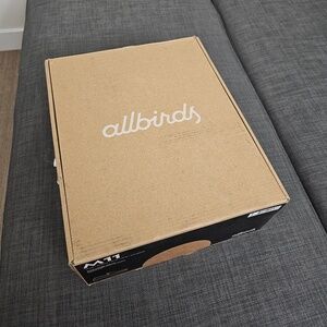 Brand New Men’s Allbirds Wool Loungers – All Natural Black – Size 11